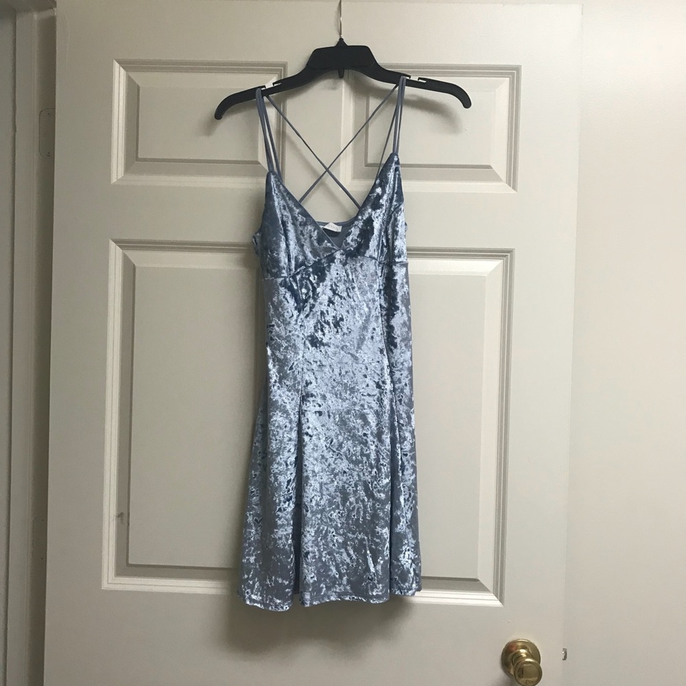 Full Tilt Velvet Dress from Tilly’s